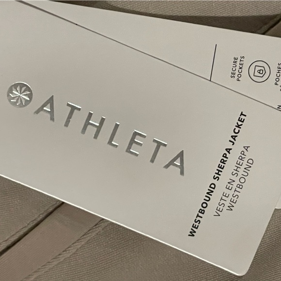 🆕 ATHLETA Women’s Westbound Dual Zip Sherpa Jacket - 1X - Picture 11 of 12
